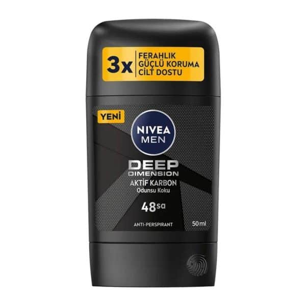 nivea men deep dimension erkek stick deodorant 50 ml 7735