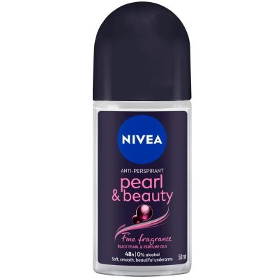 NIVEA Pearl Beauty Kadın Deodorant Roll-on, etkili koruma sağlarken zarif ve çekici bir koku bırakır. İnci özleri ile zenginleştirilmiş formülü, cildinizi nazikçe bakım yapar ve gün boyu ferahlık sunar. 50 ml'lik kompakt boyuyla kullanımı pratiktir ve seyahatlerde rahatlıkla taşınabilir